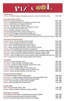 Menu La Pizzaïola - Les pizzas