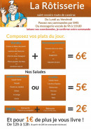 Menu La Rôtisserie - Plats
