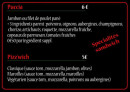 Menu Le camion à pizza - Le puccia et pizzwich