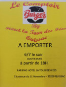 Menu Le comptoir burger - Carte et menu