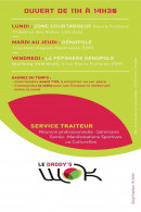 Menu Le Daddy's Wok - Les informations complémentaires