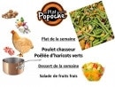 Menu Le plat dans la popoche - Menus de la semaine