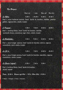 Menu Le Rétro Burger - burgers