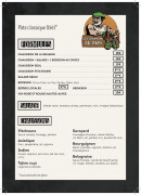 Menu Les chaussons de PaPy - Les formules, salades, …