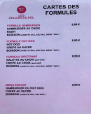 Menu Les délices de Del - Les formules