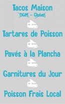 Carte et menu de Les Dents De La Mer à Baie Mahault — Les prestations