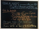Carte et menu de Les Dents De La Mer à Baie Mahault — Un exemple de menu du jour