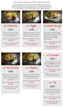 Menu Les Folies Burgers - Les burgers