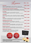Menu Lou Gardo - Les signatures