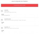 Menu Loulou pizz - Les plaques pizzas