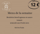 Menu Ma p'tite Chariotte - Un exemple de menu de la semaine