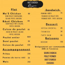 Carte et menu de Ma's chicken rôtisserie à Saint Mitre les Remparts — Les plats, sandwichs et desserts,...