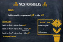 Menu Mademois'Elle Suzette - Formules