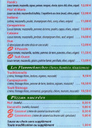 Menu Mario Pizz' - Pizzas suite, flammekueches et pizzas sucrées