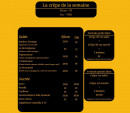 Menu Mètr'Ô Crêpes - Crêpes