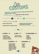 Menu O Saint Cantereau - Les pizzas suite
