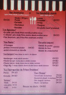 Menu O Truck Gourmand - Burgers, sandwiches, paninis,...