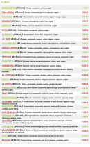 Menu Paolino pizza - les pizzas