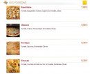 Menu Pizza'Chic - les pizzas aux fruits de mer