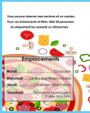 Menu Pizza D'Enzo - Informations 