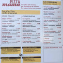 Menu Pizza Mama - Pizzas