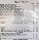 Menu Pizza Régis - les pizzas