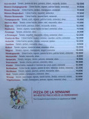 Menu Pizza zaza - Les pizzas