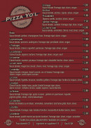 Menu Pizzayol - Pizzas 