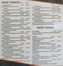 Carte et menu de Pizzeria La Belle Etape à Fauguerolles — Les pizzas