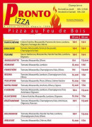 Menu Pronto Pizza - Carte et menu Pronto Pizza Le Gosier
