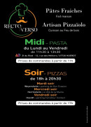 Menu Recto verso - Carte et menu Recto verso