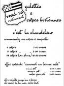 Menu Road 56 - Galettes et crêpes