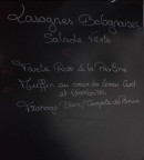 Menu Route 69 - les plats