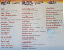 Menu Snack kebab - Les kebabs, paninis et salades