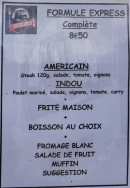 Menu Speedlunch - La formule express complète