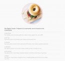 Menu B chef - Bagels Chauds