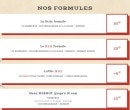 Menu Big Fernand - Les formules