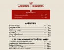 Menu Bistrot du boucher - Apéritifs et digestifs - 1 - carte hiver 2020 Bourg en Bresse