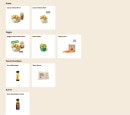 Menu Burger King - Les salades