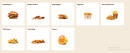 Menu Burger King - Snacks et sauces
