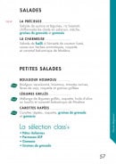 Menu class'croute - Petites salades