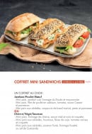 Menu class'croute - Coffret mini sandwichs
