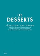 Menu class'croute - La carte des desserts