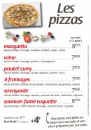 Menu Crescendo - Les pizzas