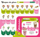 Menu Crescendo - Coupes de glaces