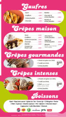 Menu Crescendo - Crêpes et boissons...