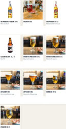 Menu Del Arte - Les bières