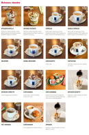 Menu Del Arte - Les boissons chaudes
