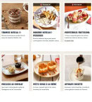 Menu Del Arte - Les desserts et glaces
