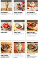Menu Del Arte - Les desserts et glaces page 2